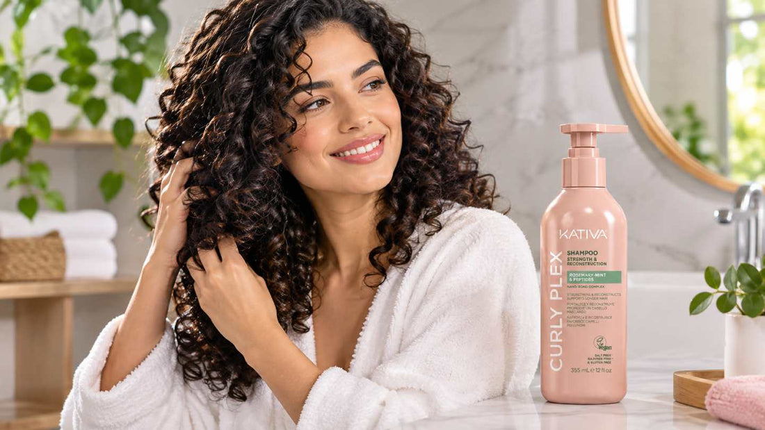 Curly Plex Rosemary-Mint & Peptides: momentos de uso y paso a paso para unos rizos definidos