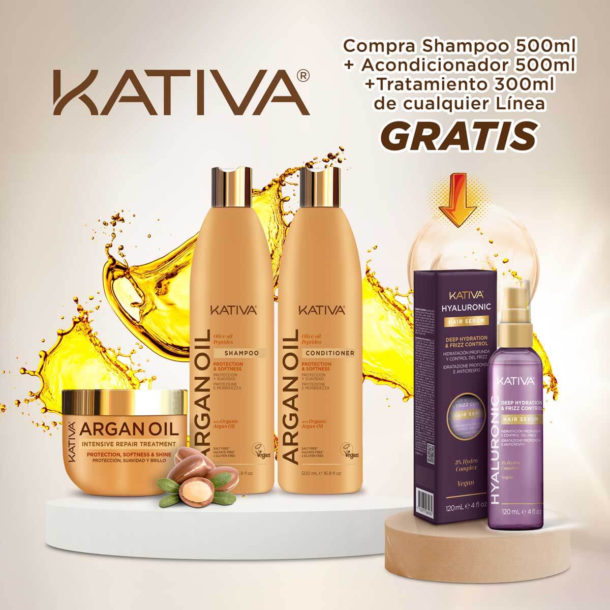Megapack ARGAN OIL + Tratamiento de 300 ml
