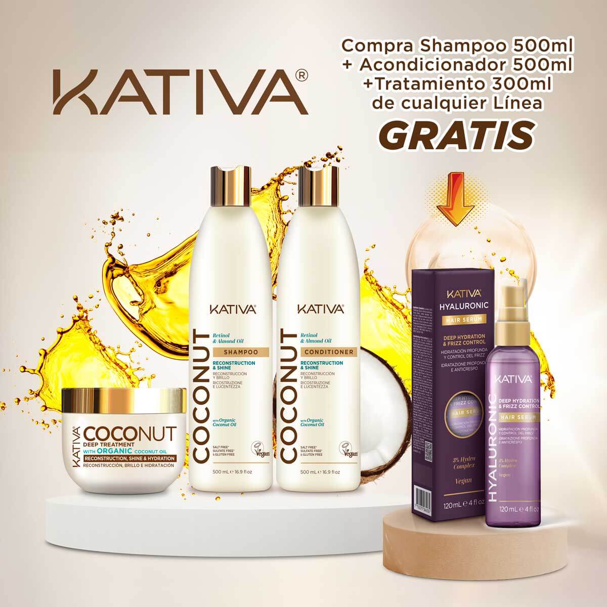 Megapack COCONUT + Tratamiento de 300 ml