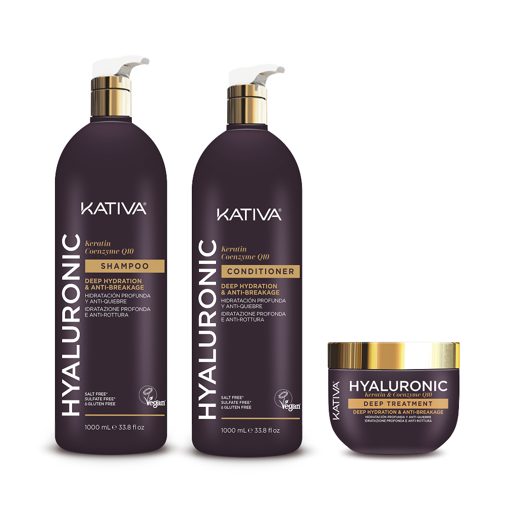 Shampoo + Aco x 1.000 ml HYALURONIC · GRATIS Tratamiento